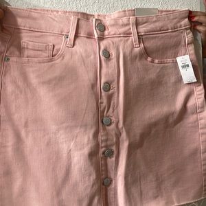Peach color skirt